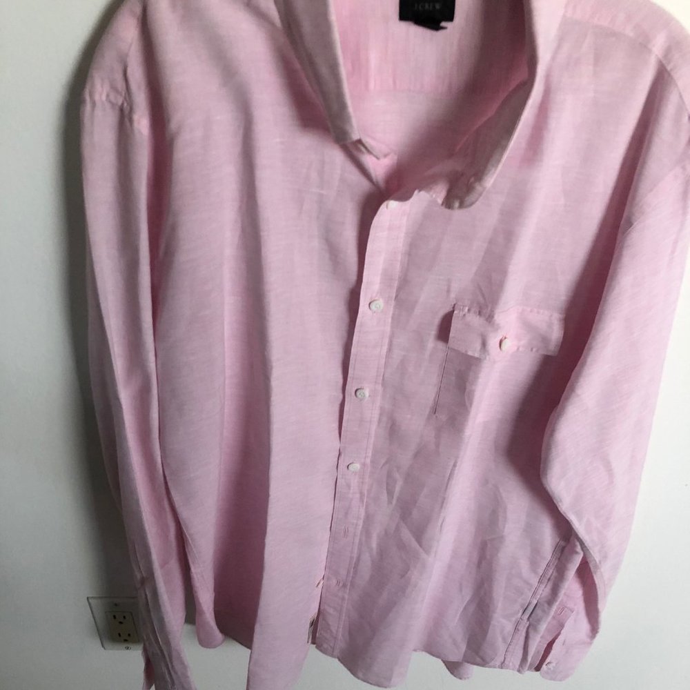 Jcrew Baird McNutt Linen button down shirt